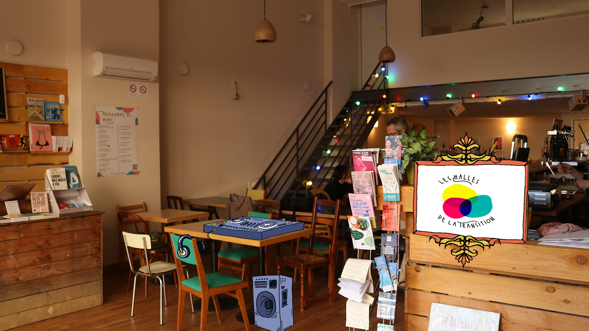 Les halles de la transition